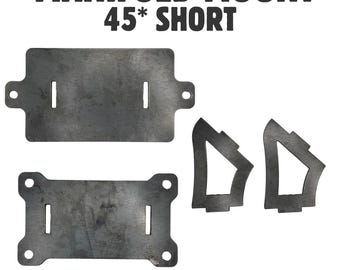 Airlift 3P/3H/ALP4 Short 45 Pedestal Mount 4pc Unwelded Kit