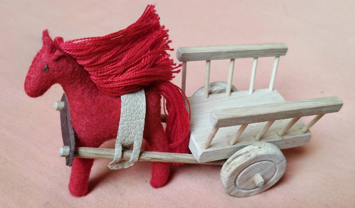 Horse Drawn Wagon Farm Wagon Horse and Wagon Horse and Etsy