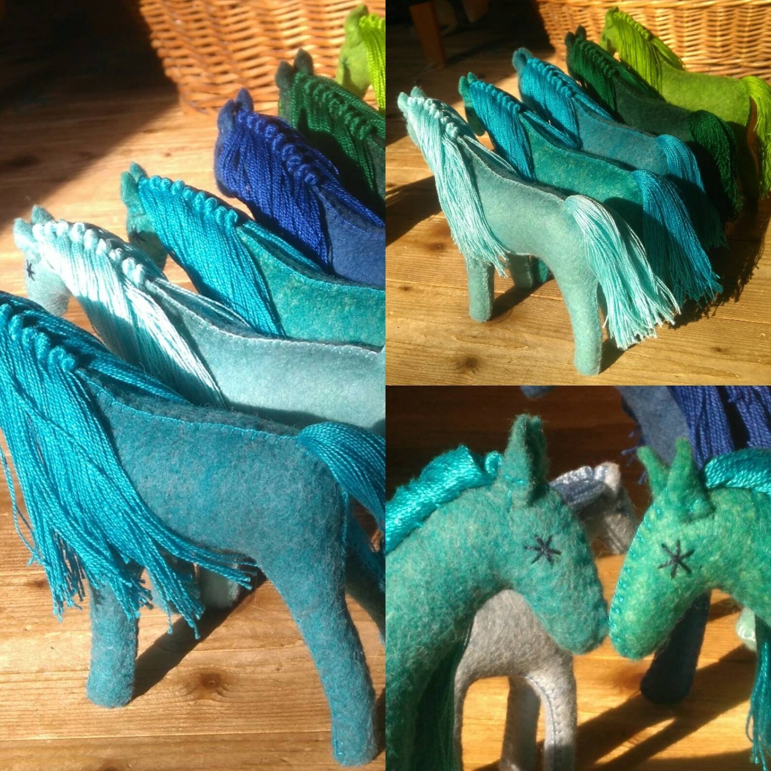 Wool Felt Horse, Wool Felt Suffed Horse, Role Play Waldorf,pony for