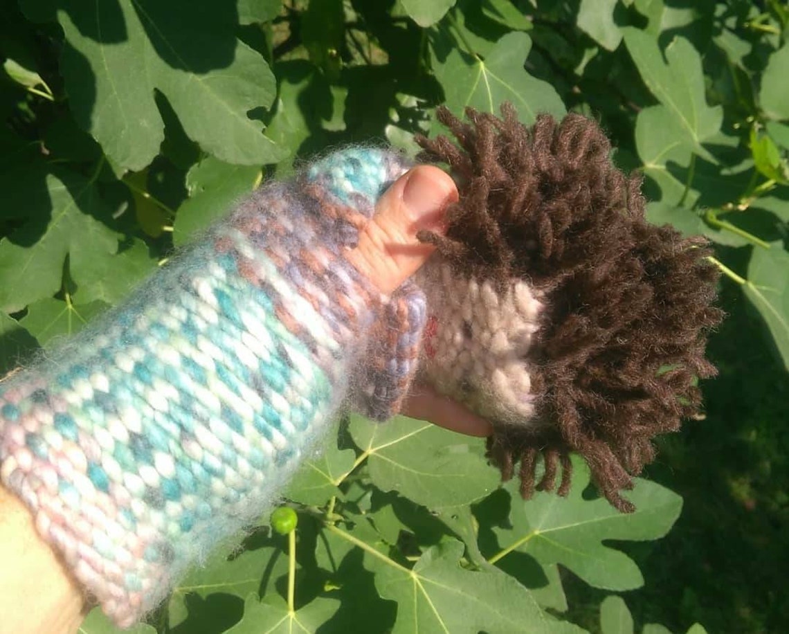 Puppet wool puppet waewing puppet wool toys natural Etsy