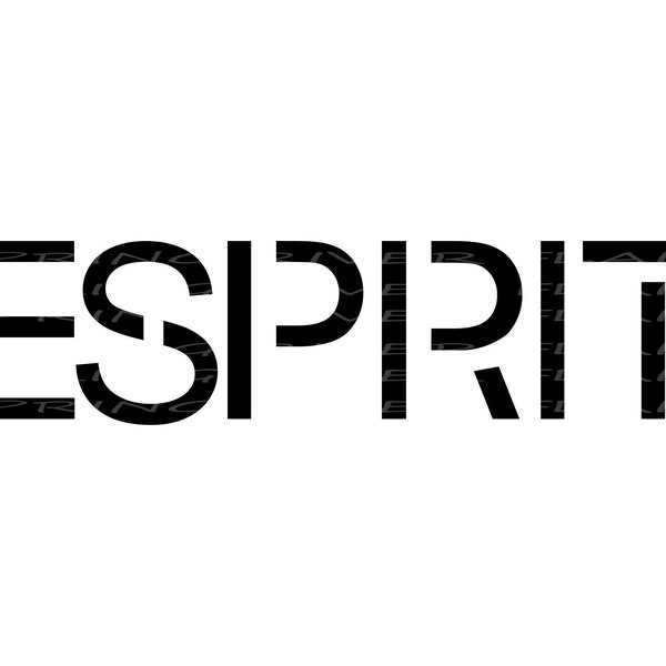 SVG PNG Digital Download Sublimation Esprit Old School Throw Back Logo Style Traditional Original