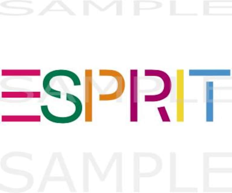 SVG PNG Digital Download Sublimation Esprit Old School Throw Back Logo Style Traditional Original image 2