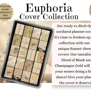 Euphoria Digital Planner Cover Collection
