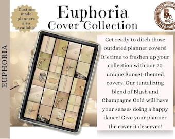 Euphoria Digital Planner Cover Collection