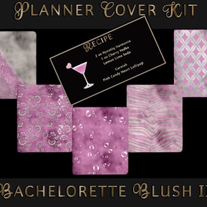 Bachelorette Blush II - Digital Planner Kit
