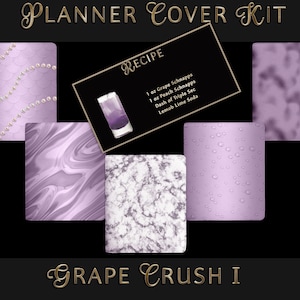 Grape Crush I -Digital Cover Kit