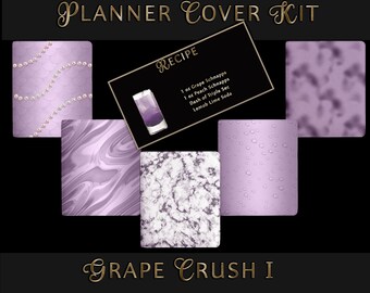 Grape Crush I - Kit copertina digitale