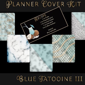 Blue Tatooine III - Digital Planner Kit