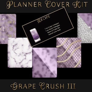 Grape Crush III - Digital Cover Kit