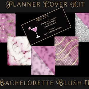 Bachelorette Blush III - Digital Planner Kit