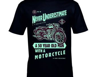 Biker 50th Birthday Etsy Biker 50th Birthday Etsy