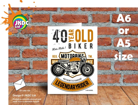 Premium Funny 40 Ans Biker Legendary Rider Cafe Racer Style Etsy Premium Funny 40 Ans Biker Legendary Rider Cafe Racer Style Etsy