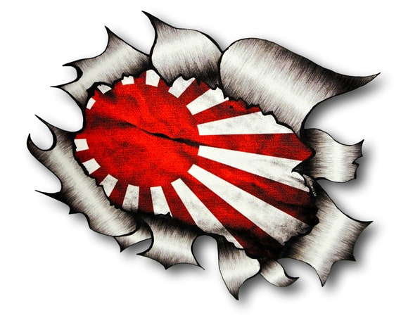 Rising Sun Flag Distressed Look Japan Tshirt Rising Sun Flag Distressed Look Japan Tshirt