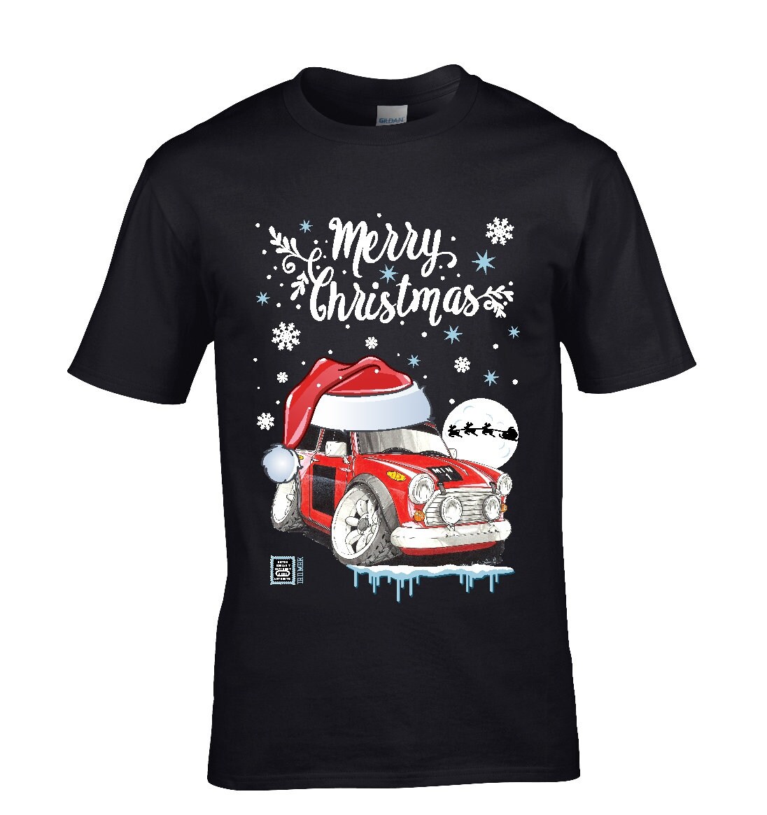 mini cooper christmas jumper