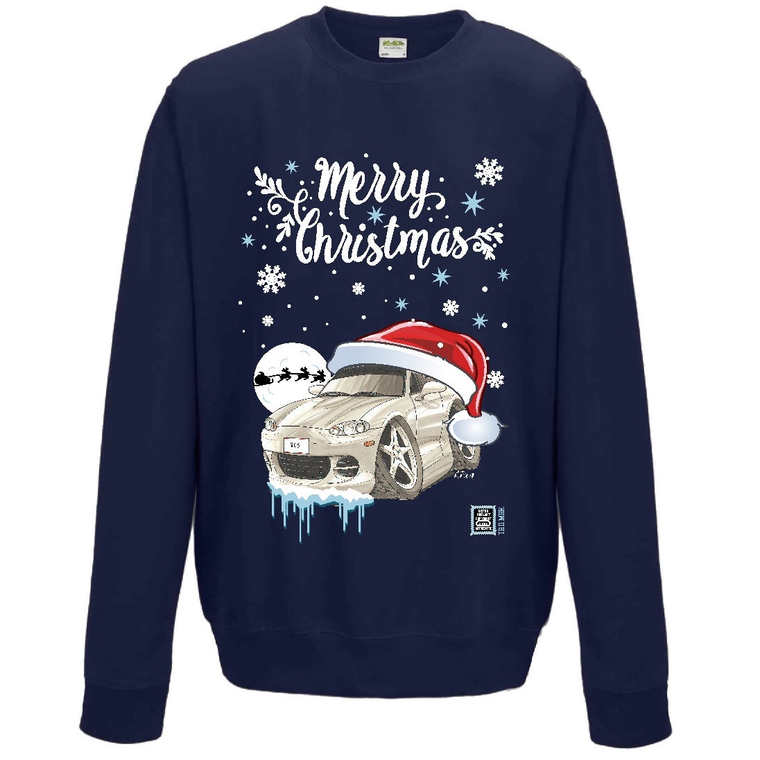 mini cooper christmas jumper