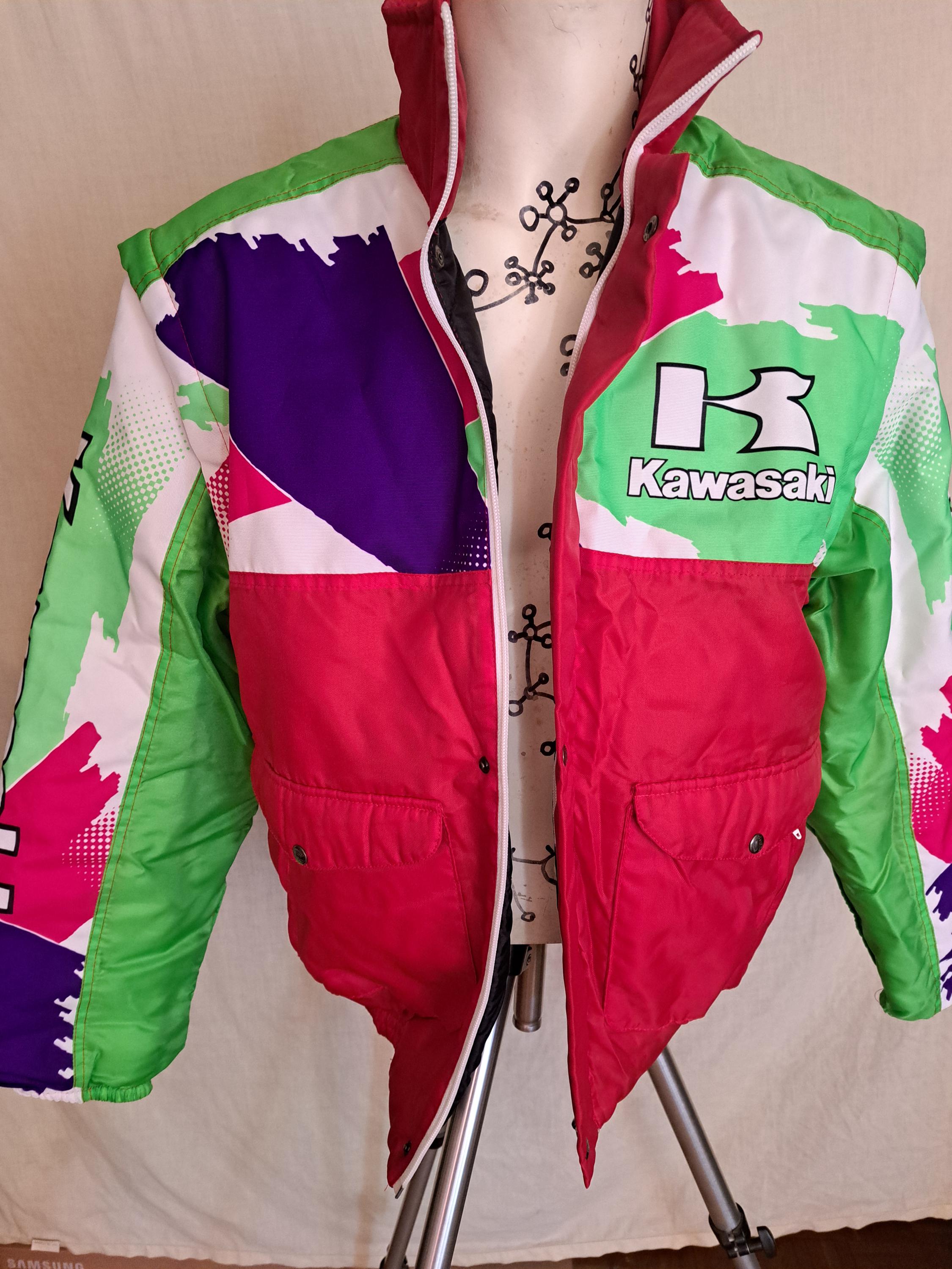90s Kawasaki Jacket - Etsy