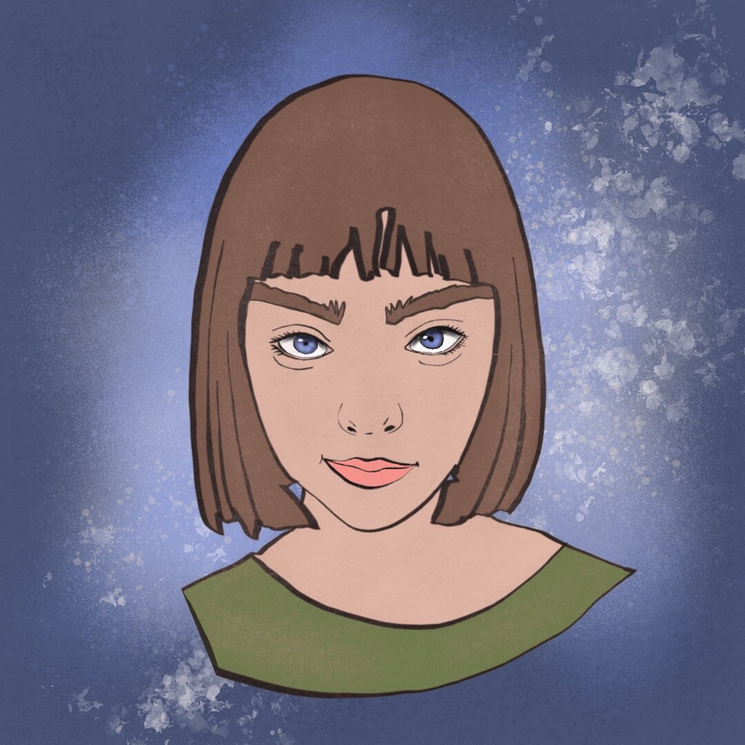 Digital Art Portrait Etsy