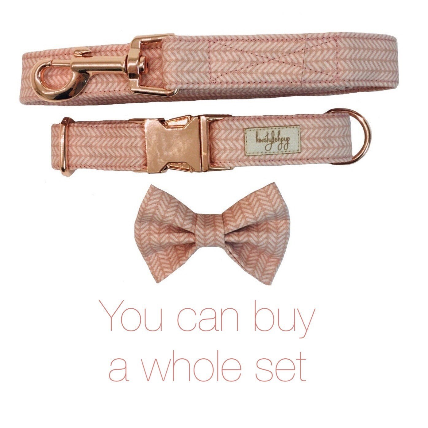 Pink Dog Leash Herringbone Dog Leash Girl Dog Leash 6 Ft Etsy UK