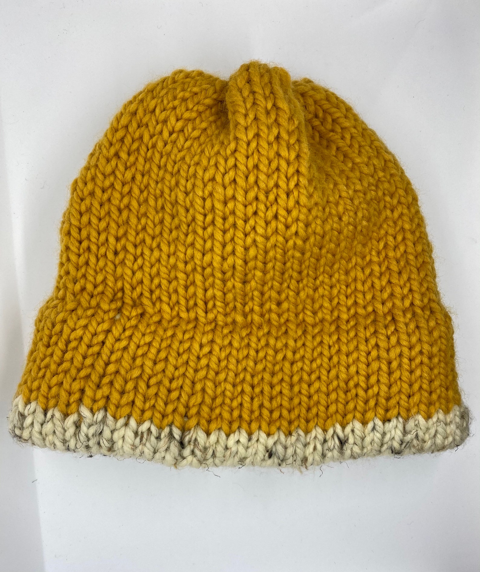 Knit Double Brim Beanie Winter Hat Cozy & Warm | Etsy