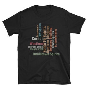 Whisky US TShirt, Spirit T-Shirt, Brennerei Shirt, Whisky-T-Shirts, US-Shirt, Whisky-TShirt, Whisky-Shirt, Single Malt