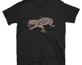 Anime Gecko T-Shirt, Nature, Wildlife Tee