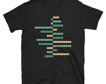 Math PI T-Shirt, Hidden Number Design, Mathematics Tee