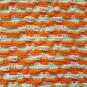 Mosaic Crochet PATTERN Koi Carp Throw, Blanket, Afghan. Original design by RedSparrowCrochet. Downloadable PDF file and Chart image 5