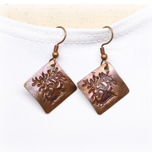 Tree of life Copper Earrings