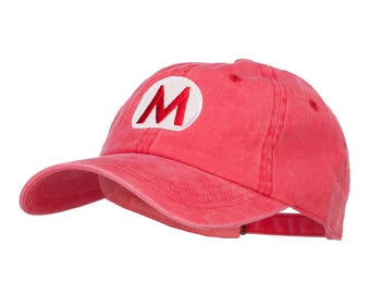 Mario Luigi Wario Waluigi Embroidered Unstructured Cap