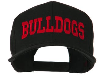 Sports Team Bulldogs Embroidered Cap