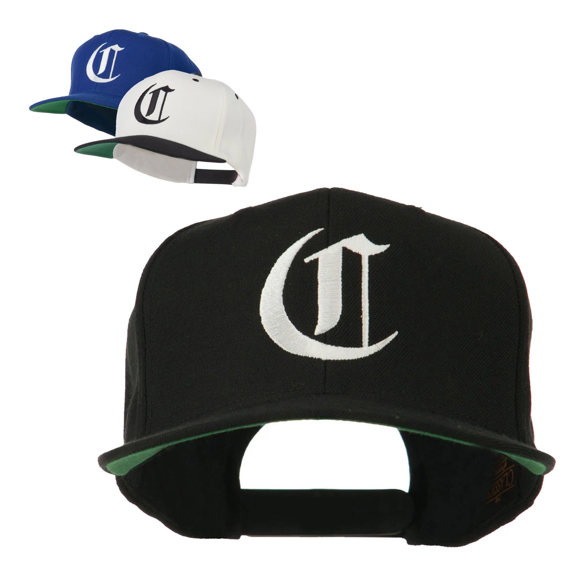 Girls Custom Vintage C Initial Trucker Hat Cool Girls Teach - Periwinkle Vintage Trucker Hat – KenzKustomz main image 2