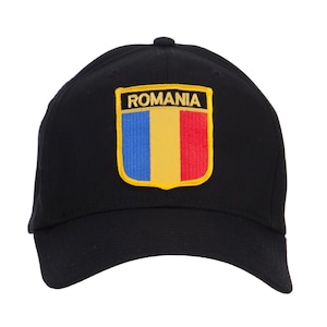 Romania Europe Flag Patched Cap