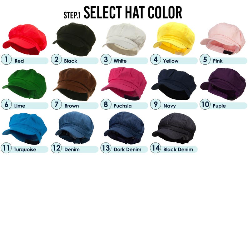 Customize Cotton Elastic Newsboy Cap With Mario, Luigi, Wario, Waluigi ...