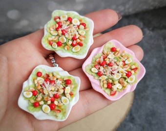 dollhouse food Barbie food: Russian cheesecakes Syrniki ag doll food Barbie accessories monster high