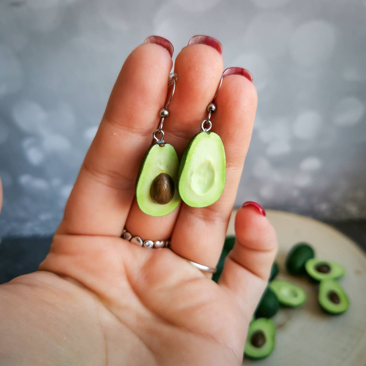 avocado earrings amazon