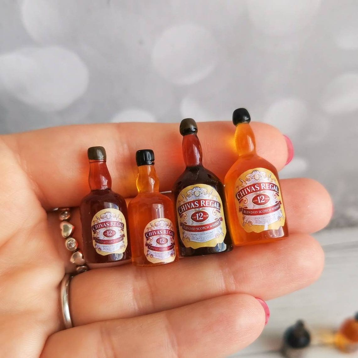 Barbie food and drink accessories: whiskey bottle mini | Etsy