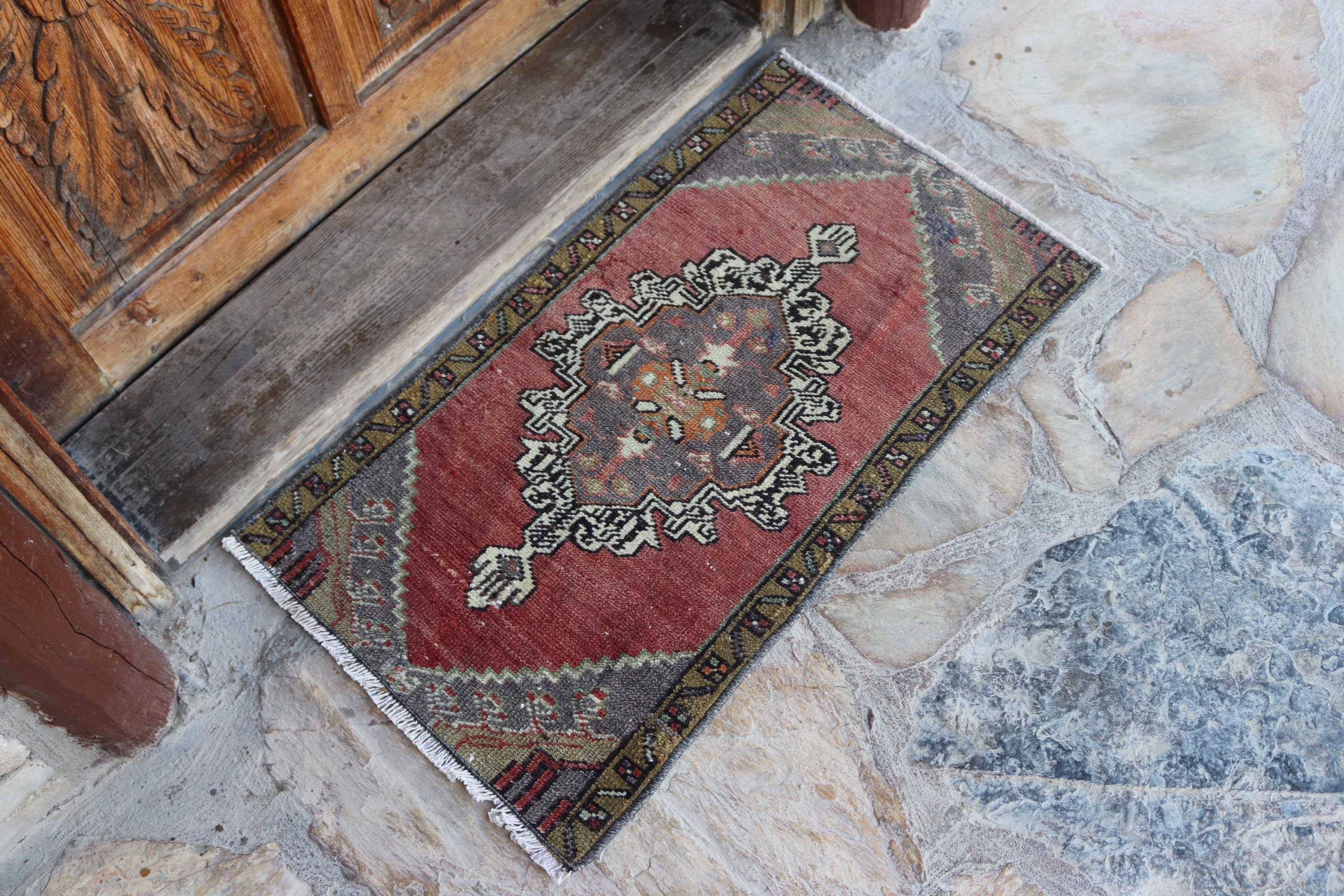Small Entry Rug Small Oriental Rug Small Turkish Rug Etsy
