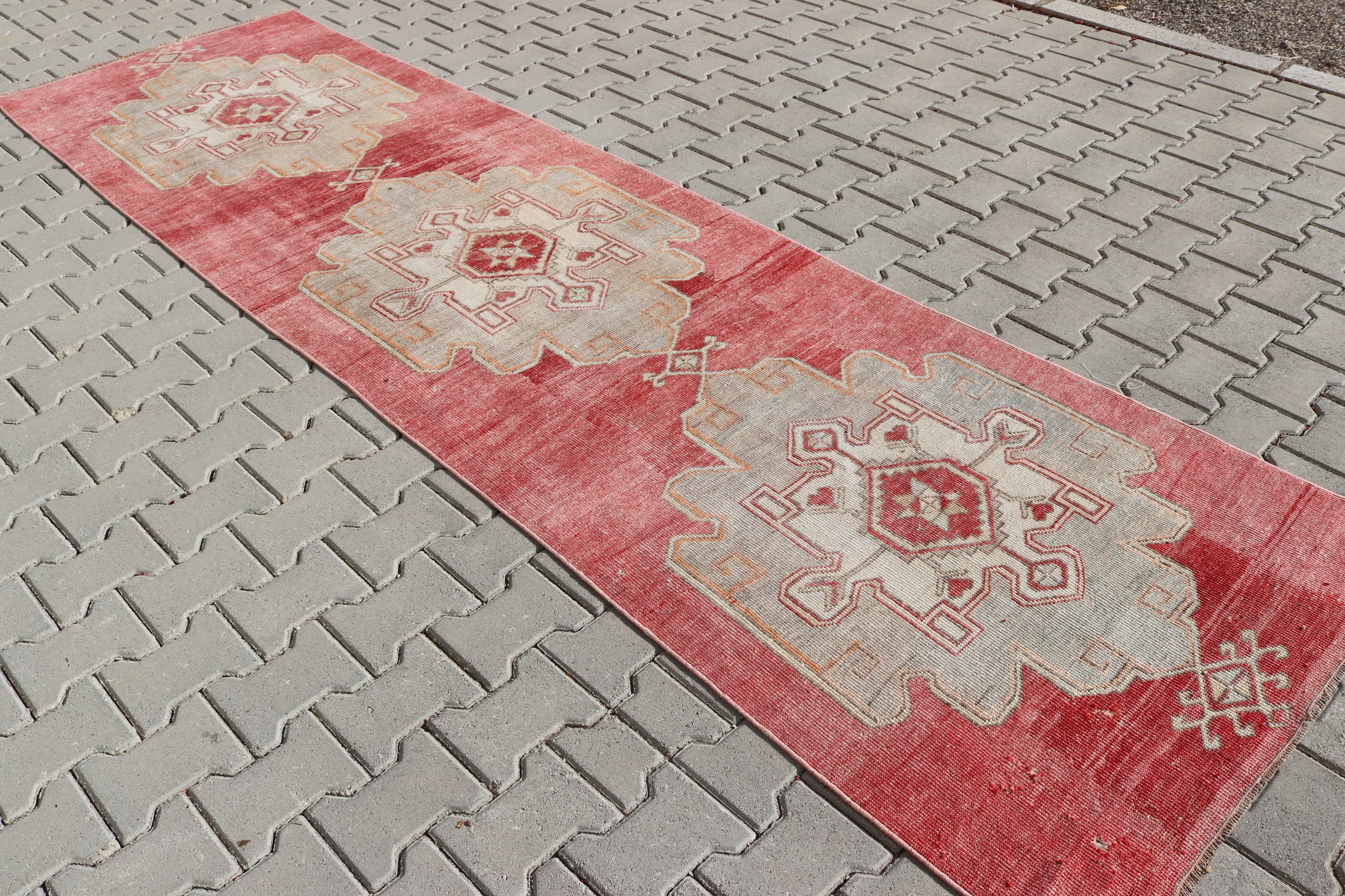 Unique Runner Rug 3.2x11.8 ft Oushak Rug Kitchen Rug Etsy