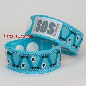 SOS-Armband / Notfallarmband für Kinder, Unterwasserwelt - .de