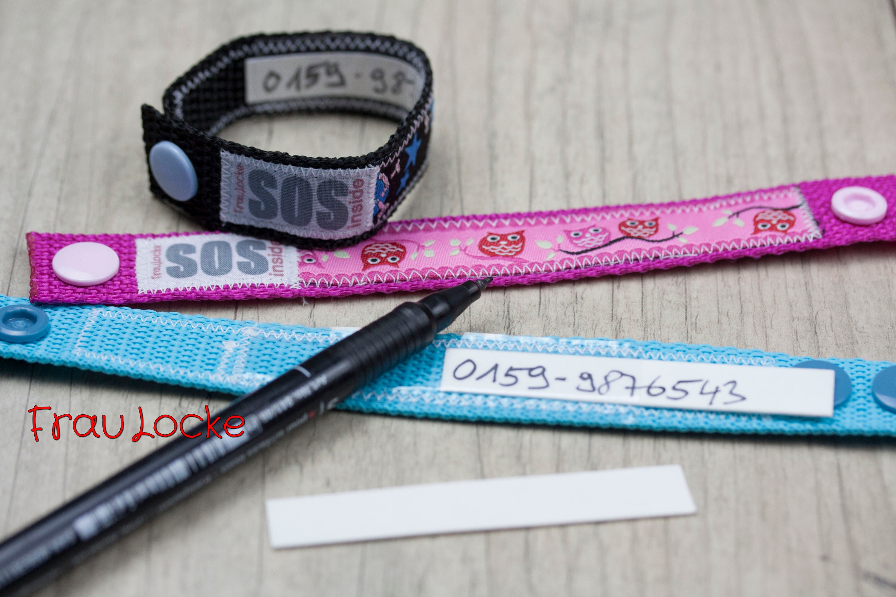 SOS bracelets pour enfants: 20+ pièces à partir de 21,95 €