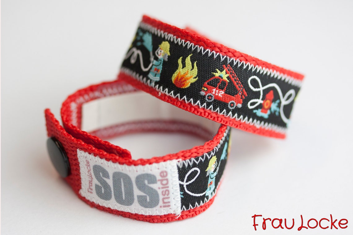 20 Stück Notfallarmbänder Für Kinder - SOS ID Armband Wasserdicht