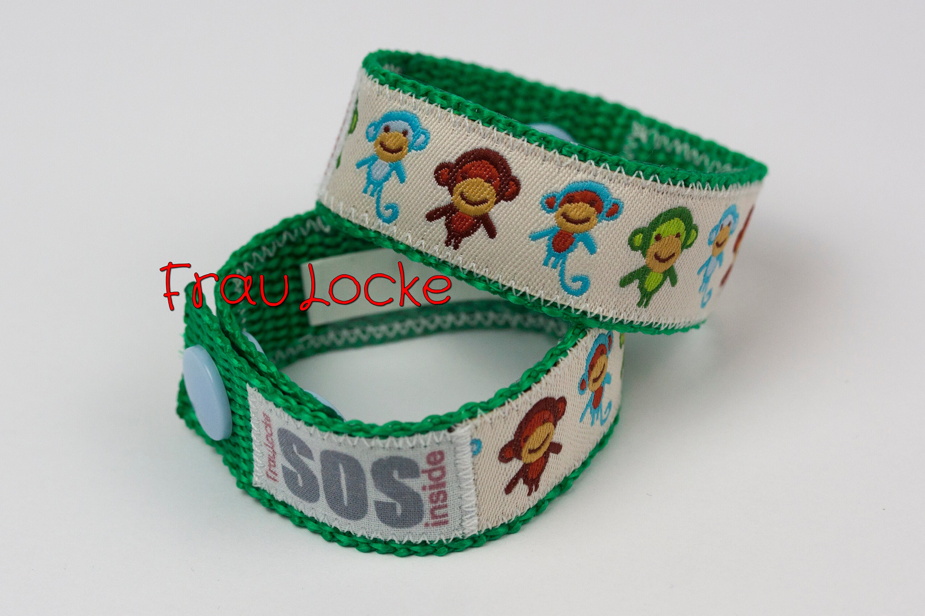 20 Stück SOS Notfallarmbänder Für Kinder - Wasserdicht & Wiederverwendbar
