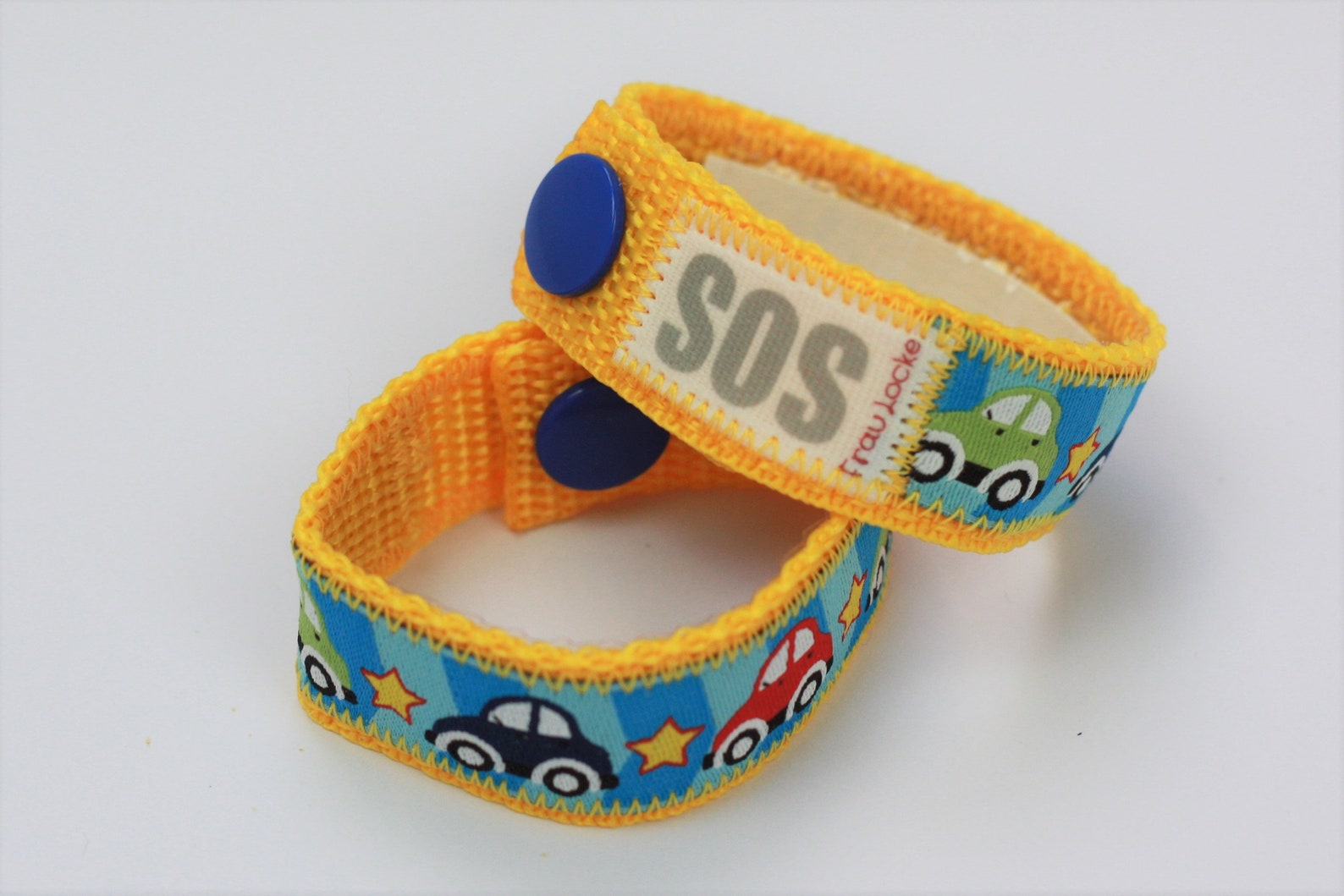 SOS Bracelet / Emergency Bracelet for Children Cars Etsy Denmark