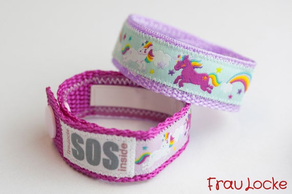 Notfallarmband, SOS Armband-Kinderfinder, Kinder Armband