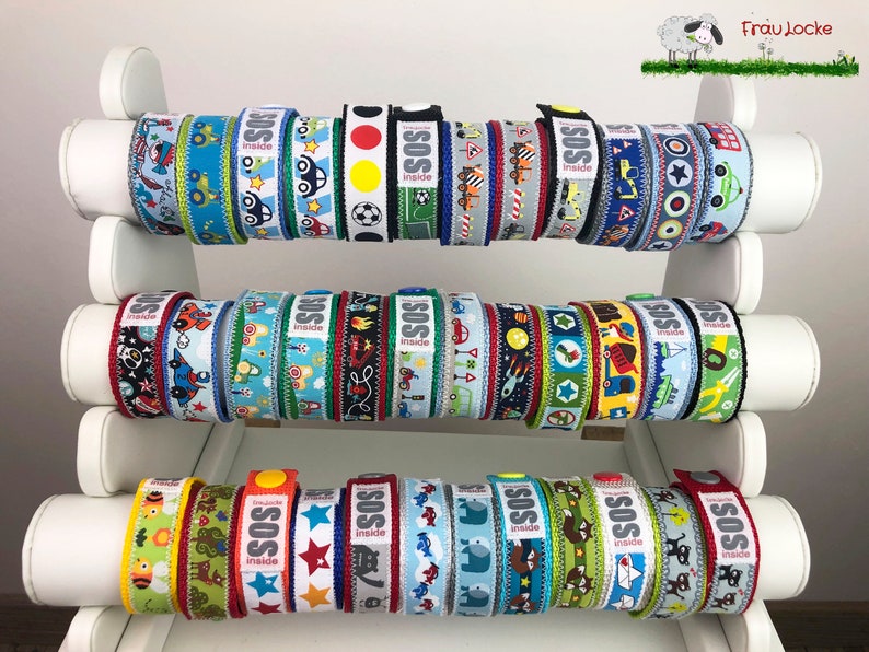 SOS armband/Emergency armband voor kinderen met brandweer ...