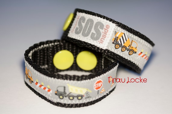 Bracelet SOS identification pour enfant - Les bijoux de Mélanie