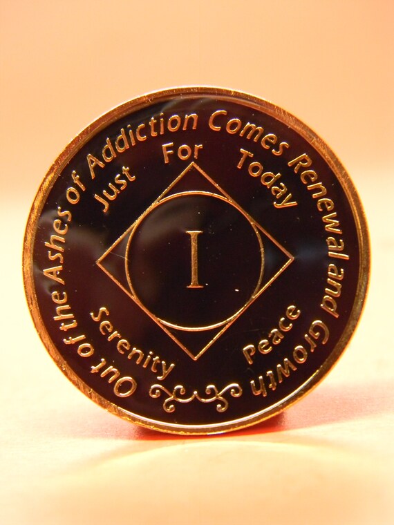 medallion phoenix rising from the ashes NARCOTICS ANONYMOUS CHIP 1 to 40 years clean