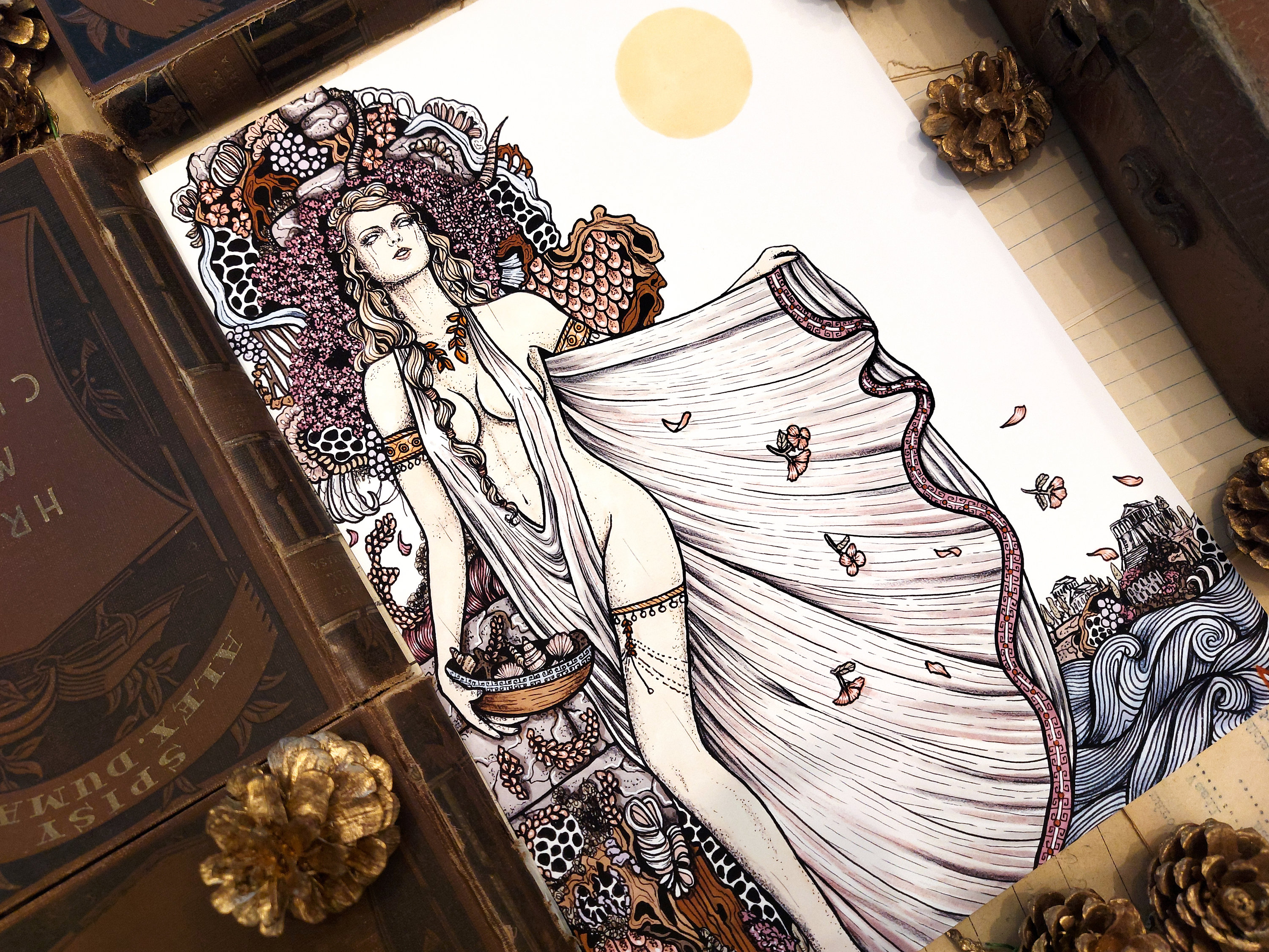 Aphrodite Art Print Greek Mythology