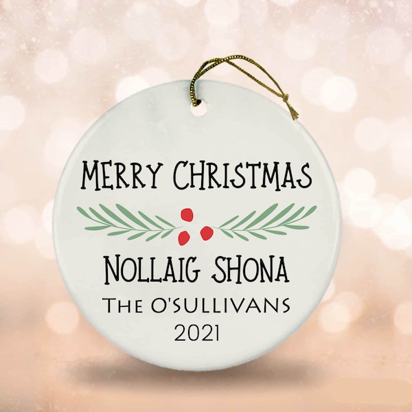 Irish Christmas Etsy