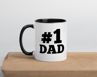 Dad Gift Mug, #1 Dad Mug, Fathers Day Gift, Gift for Dad, Best Dad Mug